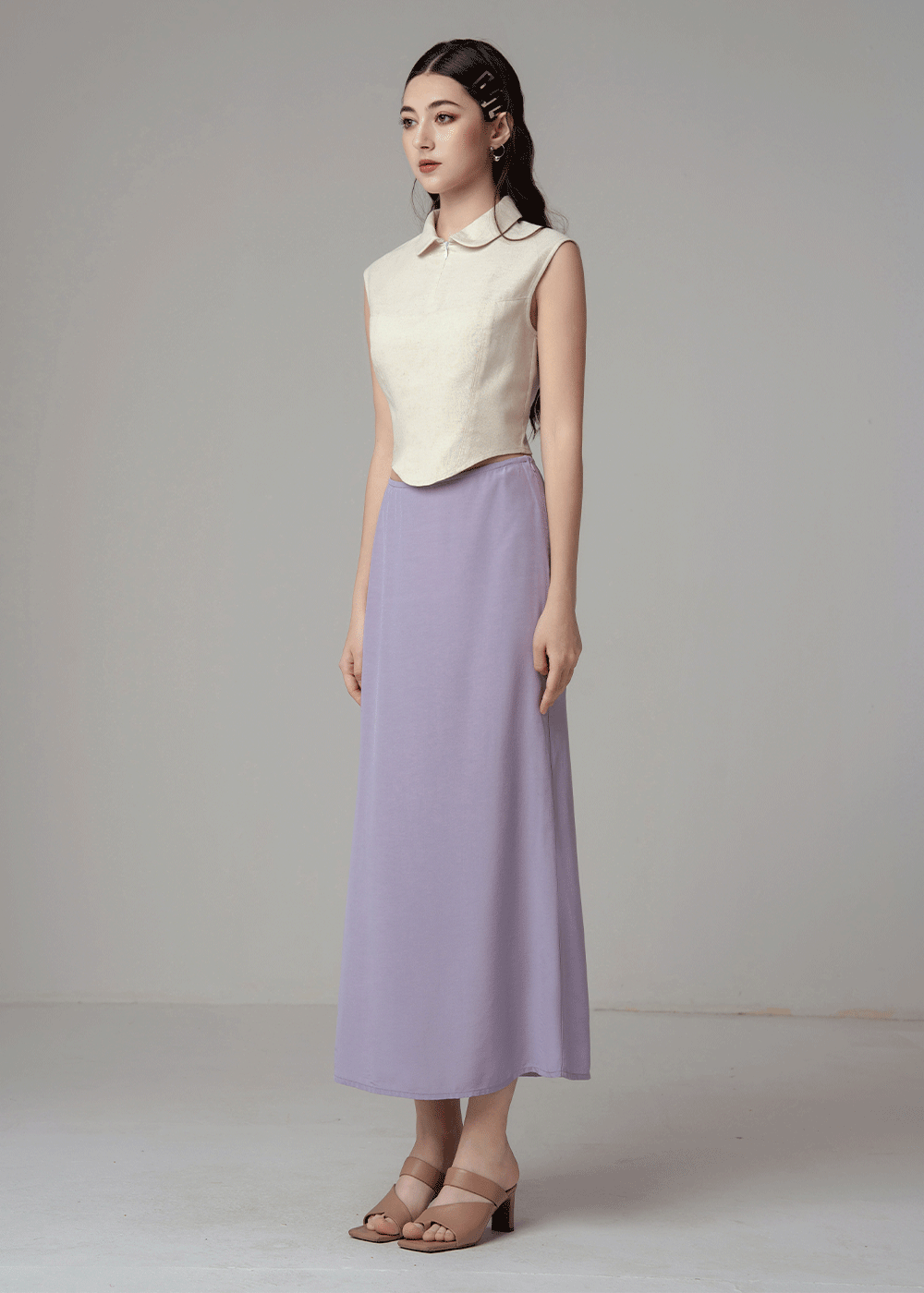 Lilac Claire Dress