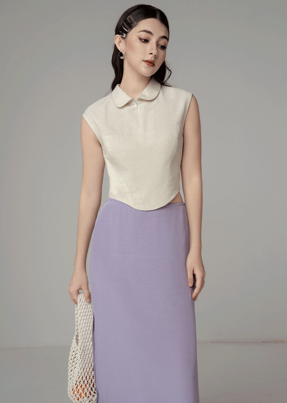 Lilac Claire Dress