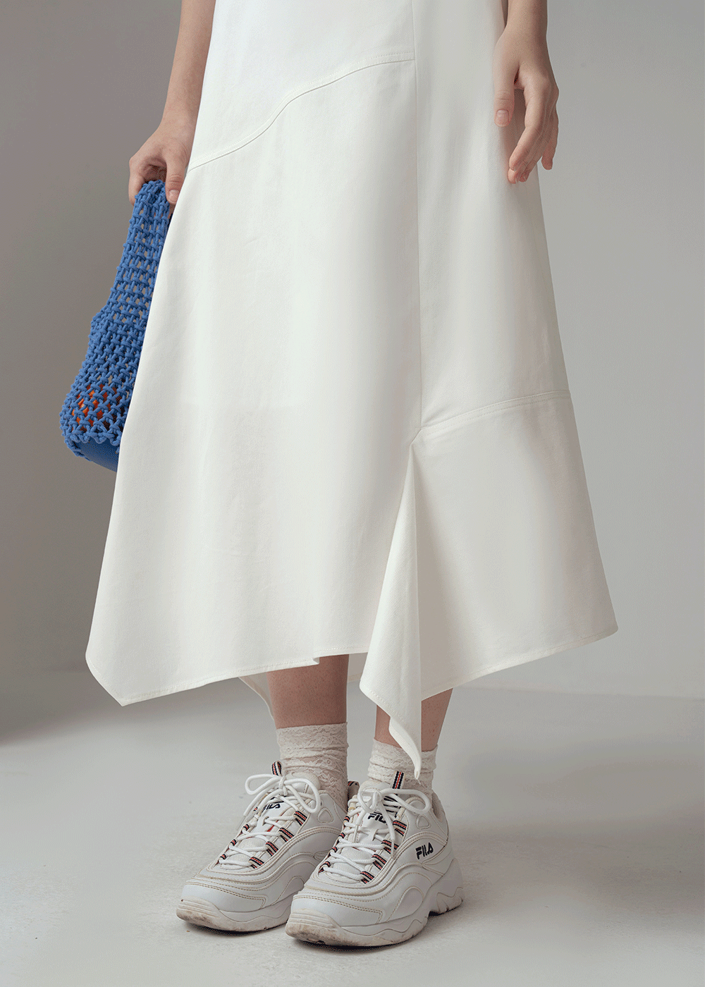 White Eugene Skirt